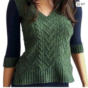 Anthropologie Pilcro & The Letter Press Dually Clad Wool Blend Sweater